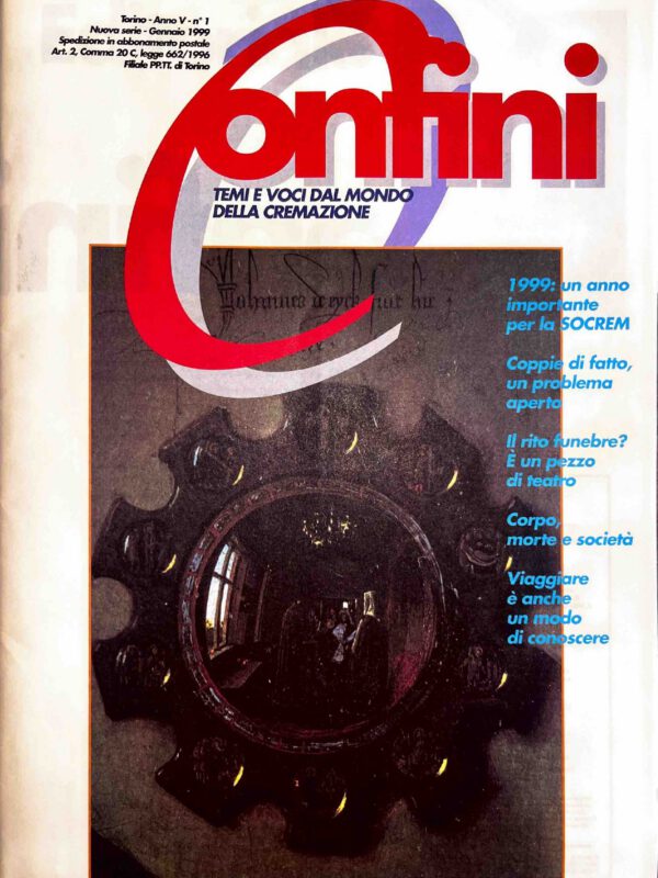 Copertina di Anno V n.1, Gennaio 1999