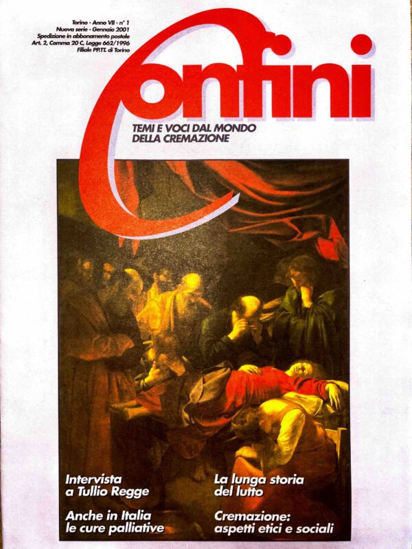 Copertina di Anno VII n.1, Gennaio 2001