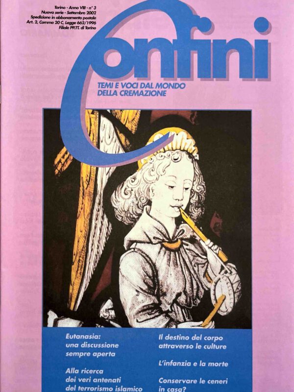 Copertina di Anno VIII n.3, Settembre 2002