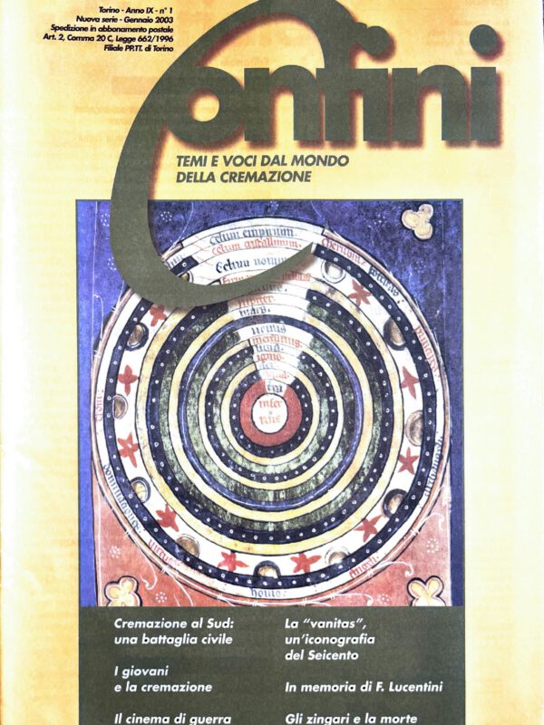 Copertina di Anno IX n.1, Gennaio 2003