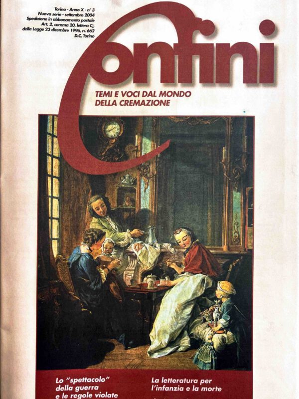 Copertina di Anno X n.3, Settembre 2004