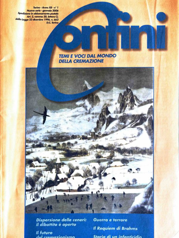 Copertina di Anno XII n.1, Gennaio 2006
