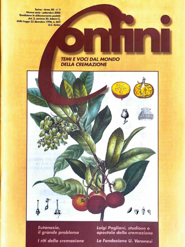 Copertina di Anno XII n.3, Settembre 2006