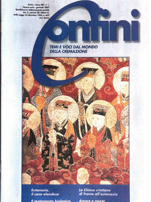 Copertina di Anno XIII n.1, Gennaio 2007