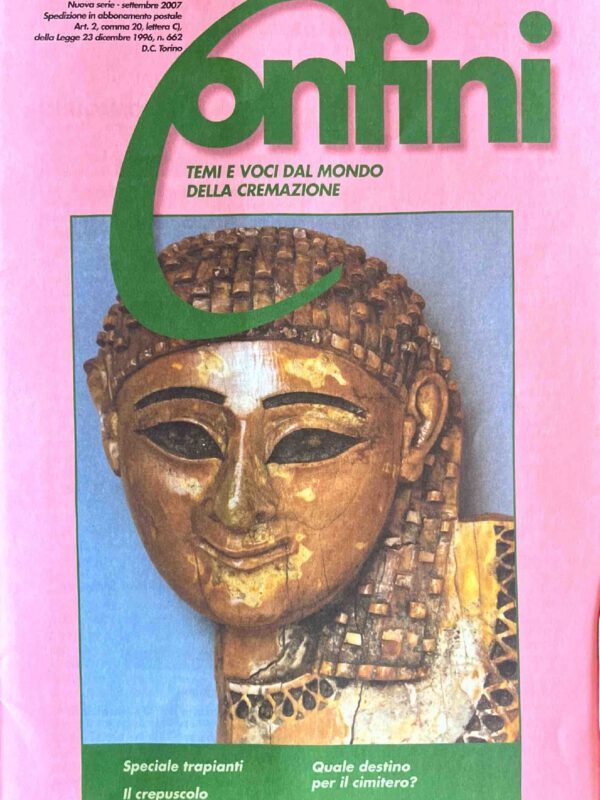 Copertina di Anno XIII n.3, Settembre 2007