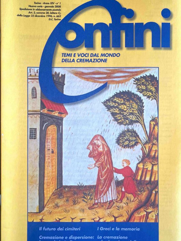 Copertina di Anno XIV n.1, gennaio 2008